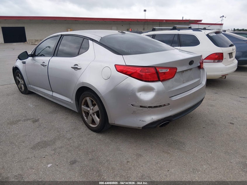 Vin: 5xxgm4a70eg280482, lot: 45357816, kia optima lx 20143