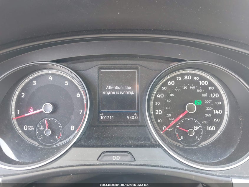 2019 Volkswagen Atlas 3.6L V6 Se VIN: 1V2LR2CA1KC517357 Lot: 44860602