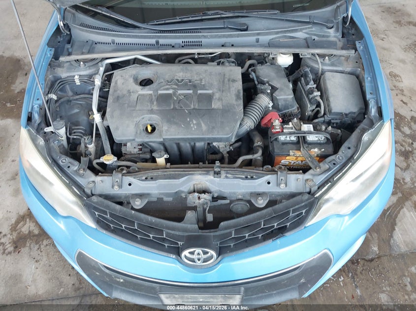 2014 Toyota Corolla S Plus VIN: 5YFBURHE1EP116550 Lot: 44860621