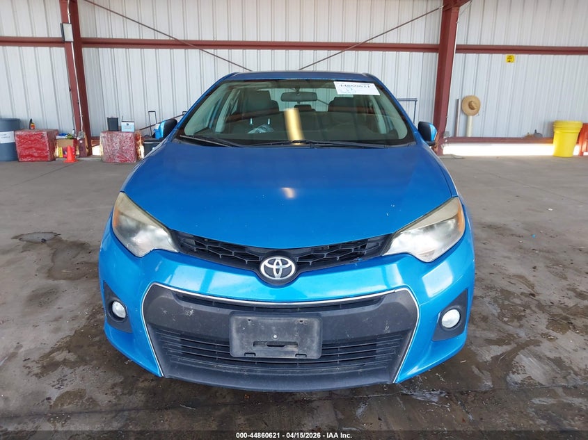 2014 Toyota Corolla S Plus VIN: 5YFBURHE1EP116550 Lot: 44860621