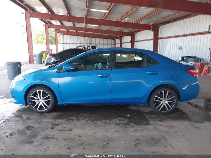 2014 Toyota Corolla S Plus VIN: 5YFBURHE1EP116550 Lot: 44860621