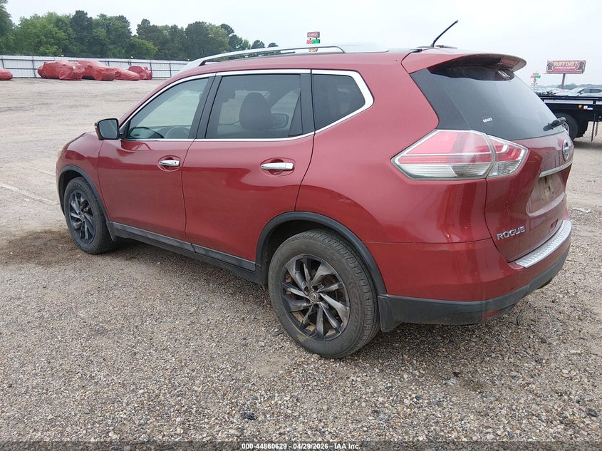 2015 NISSAN ROGUE auction photo 3