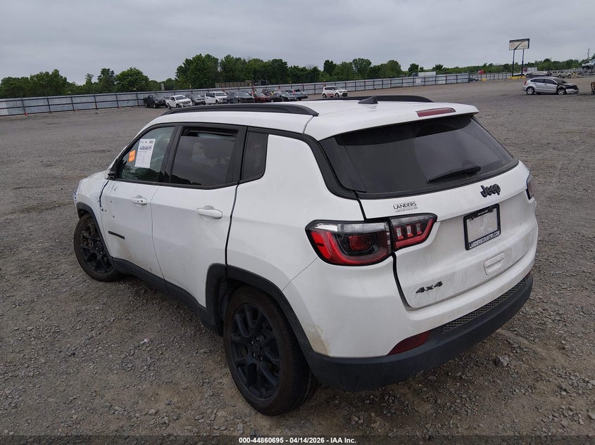 2026 Jeep Compass 2.0 Latitude Altitude white Lot 111044860695 Vin 3C4NJDBN0TT159224