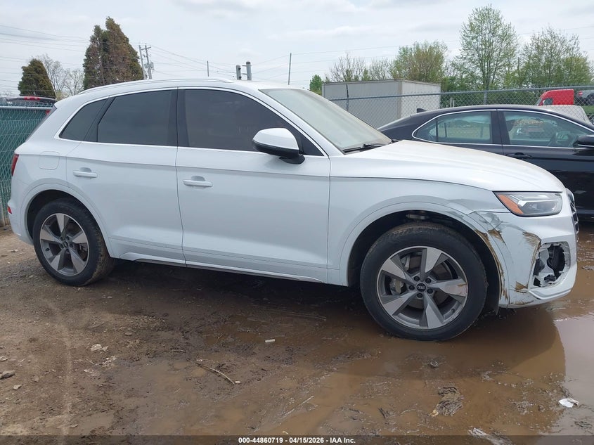 2022 Audi Q5 Premium Plus 40 Tfsi Quattro S Tronic VIN: WA1BBAFY1N2090318 Lot: 44860719