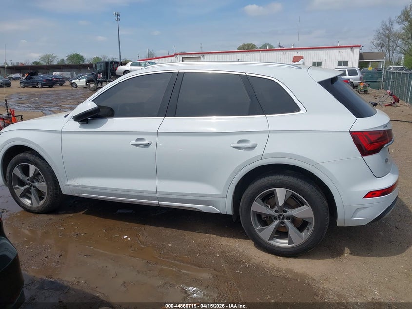 2022 Audi Q5 Premium Plus 40 Tfsi Quattro S Tronic VIN: WA1BBAFY1N2090318 Lot: 44860719