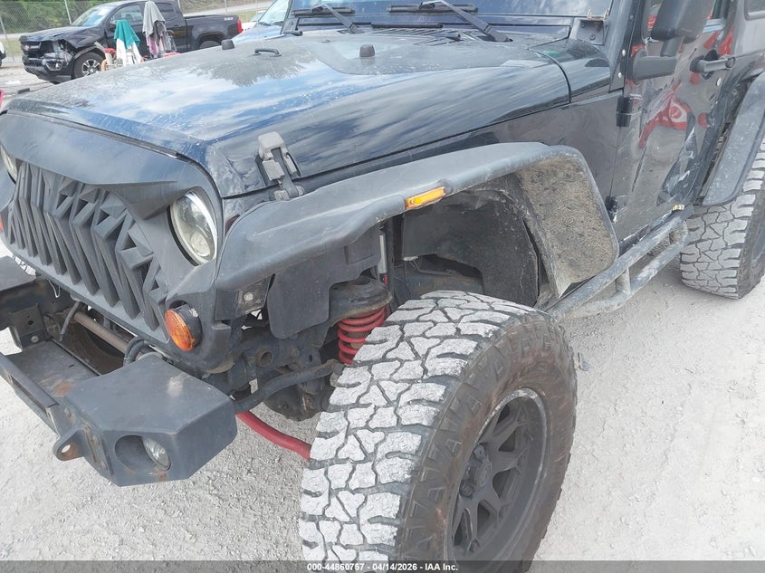 2012 Jeep Wrangler / 3.6 Sport Black Lot 111044860757 Vin 1C4AJWAG1CL284967