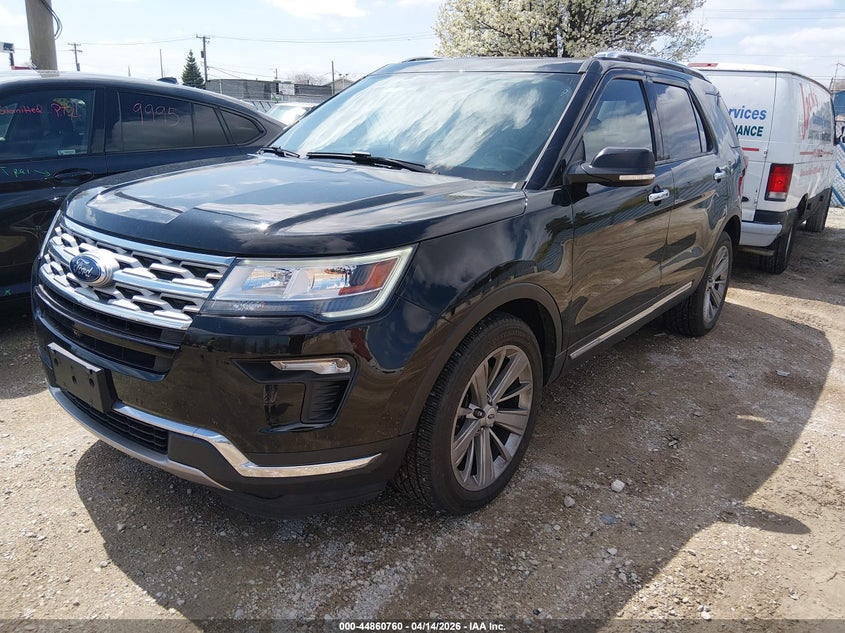 2018 Ford Explorer 3.5 Limited black Lot 111044860760 Vin 1FM5K8F85JGA26402