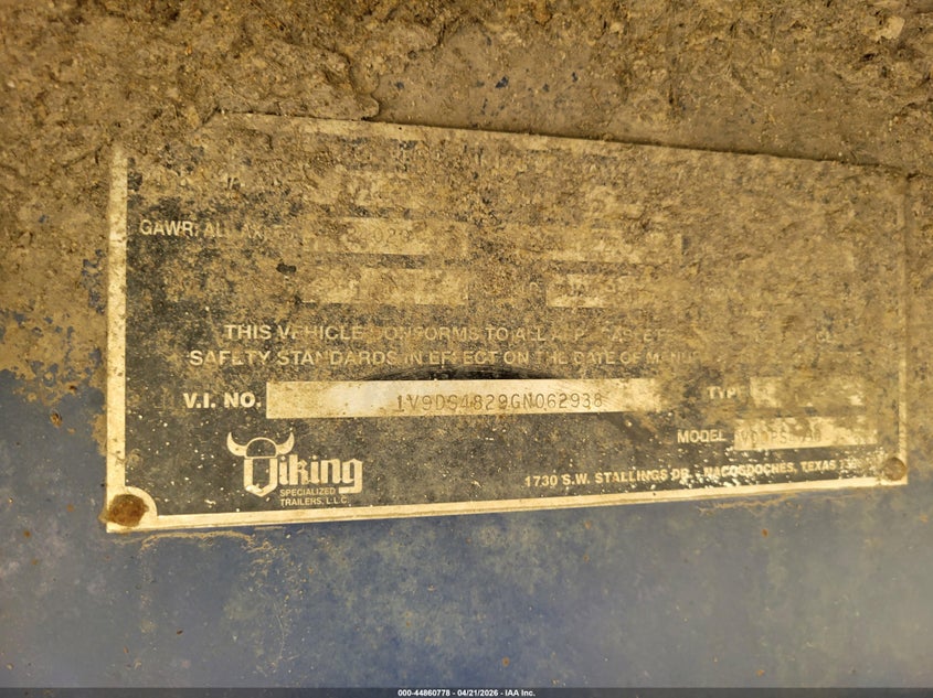 2016 Viking Trailer