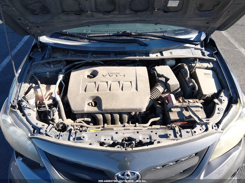 2013 Toyota Corolla 1.8 S Grey Lot 111044860786 Vin 2T1BU4EE5DC045262