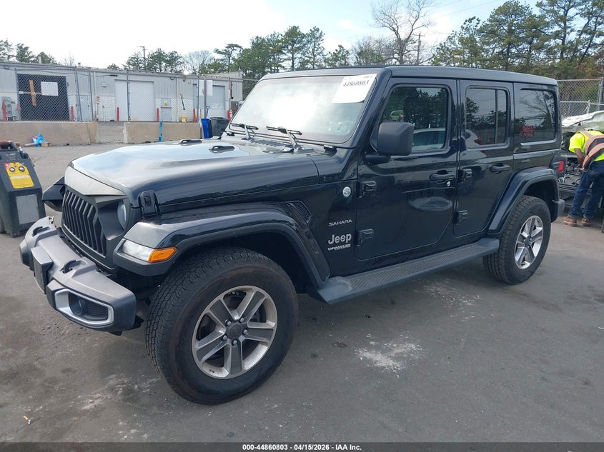 2021 Jeep Wrangler Unlimited Sahara 4x4 1C4HJXEG8MW603800 photo 1