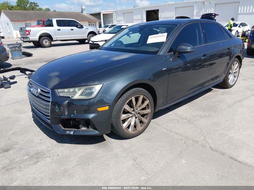 Vin: waukmaf41ja032834, lot: 45358119, audi a4 2.0t tech ultra premium/2.0t ultra premium 20182