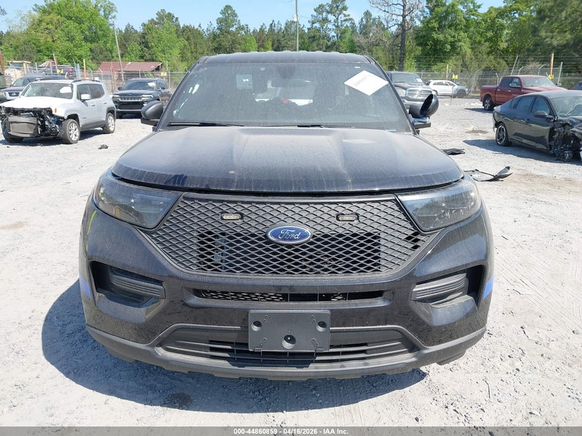 2023 Ford 3.3 Police Interceptor Utility Black Lot 111044860859 Vin 1FM5K8AB4PGB98187