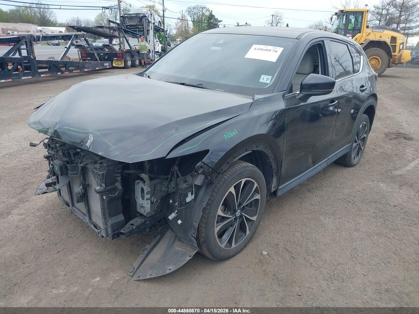 2022 Mazda Cx-5 2.5 2.5 S Premium Plus Black Lot 111044860870 Vin JM3KFBEM9N1533102