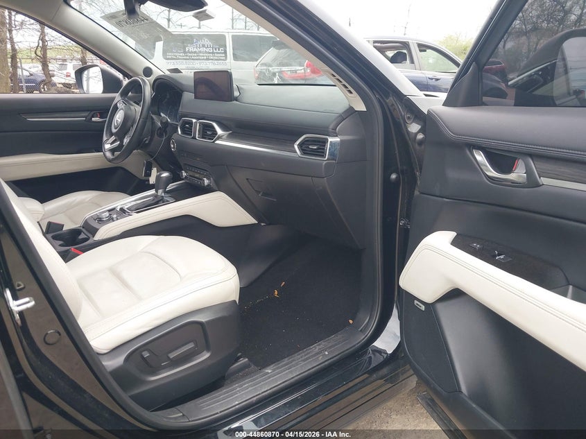 2022 Mazda Cx-5 2.5 2.5 S Premium Plus Black Lot 111044860870 Vin JM3KFBEM9N1533102