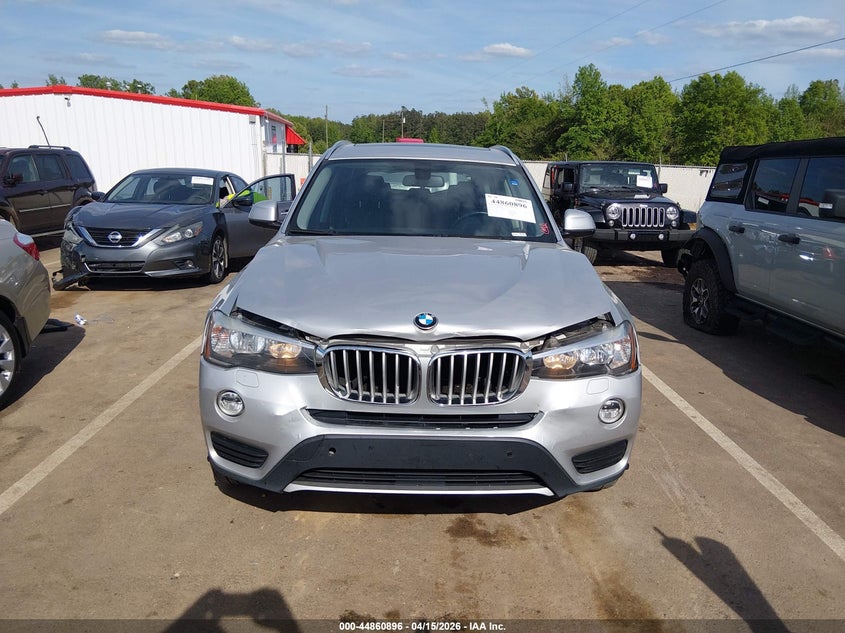 2017 BMW X3 Sdrive28I VIN: 5UXWZ7C33H0V88999 Lot: 44860896