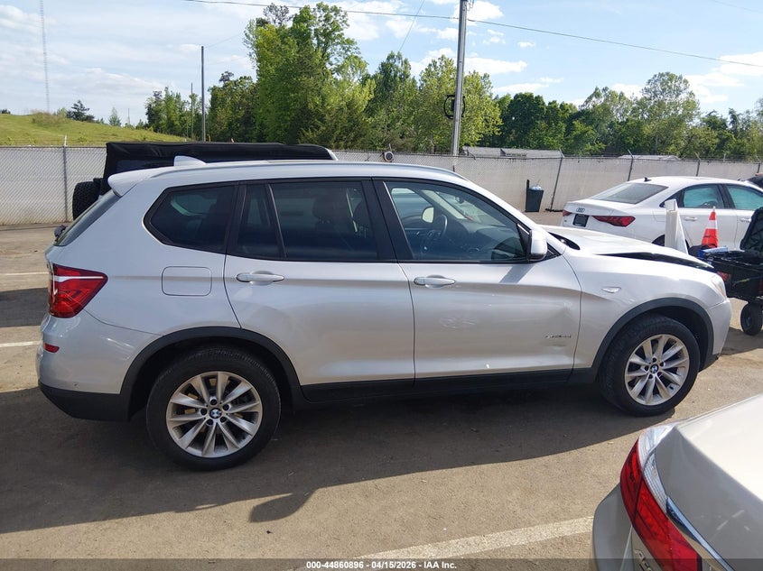 2017 BMW X3 Sdrive28I VIN: 5UXWZ7C33H0V88999 Lot: 44860896