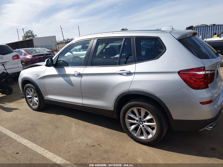 2017 BMW X3 Sdrive28I VIN: 5UXWZ7C33H0V88999 Lot: 44860896