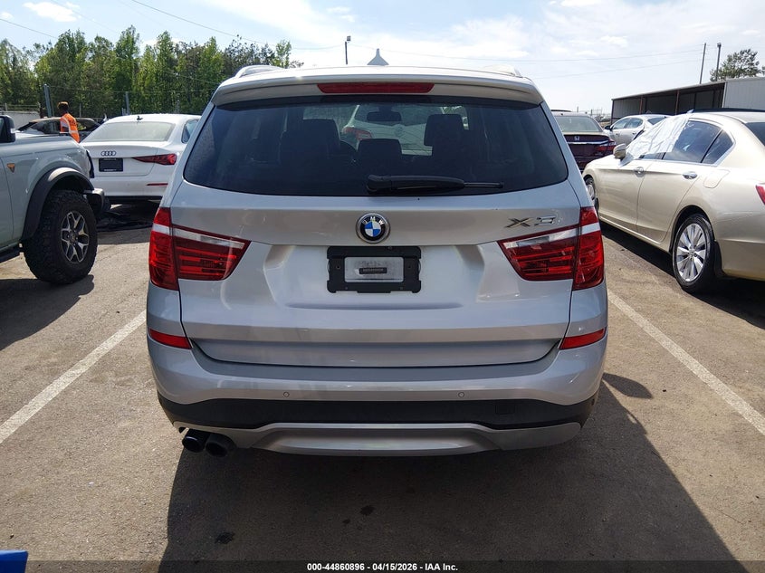 2017 BMW X3 Sdrive28I VIN: 5UXWZ7C33H0V88999 Lot: 44860896