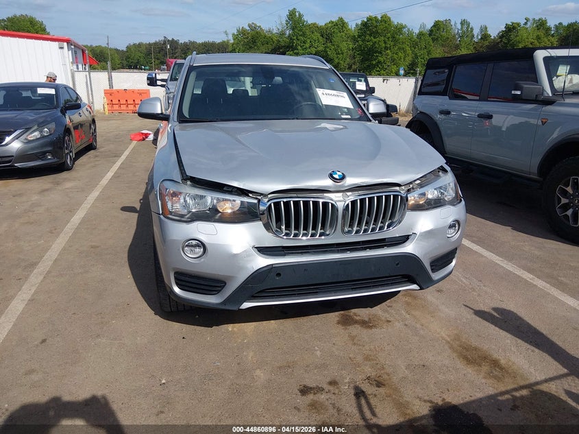 2017 BMW X3 Sdrive28I VIN: 5UXWZ7C33H0V88999 Lot: 44860896