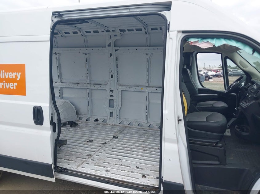 2024 Ram Promaster 2500 Tradesman High Roof 159 Wb W/Pass Seat VIN: 3C6LRVDG3RE132284 Lot: 44860942