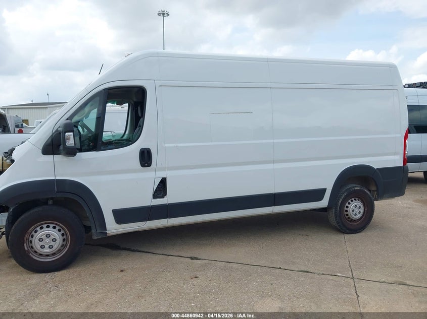 2024 Ram Promaster 2500 Tradesman High Roof 159 Wb W/Pass Seat VIN: 3C6LRVDG3RE132284 Lot: 44860942