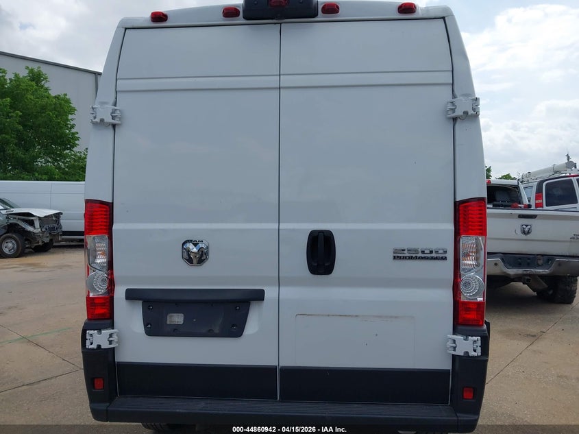 2024 Ram Promaster 2500 Tradesman High Roof 159 Wb W/Pass Seat VIN: 3C6LRVDG3RE132284 Lot: 44860942