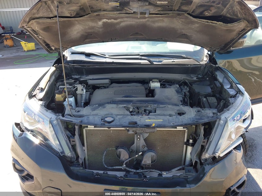 2019 Nissan Pathfinder Sv VIN: 5N1DR2MM5KC586871 Lot: 44860959