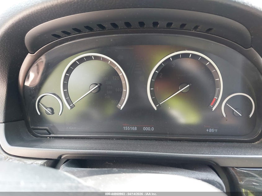 2013 BMW 550I xDrive VIN: WBAFU9C5XDDY71865 Lot: 44860963