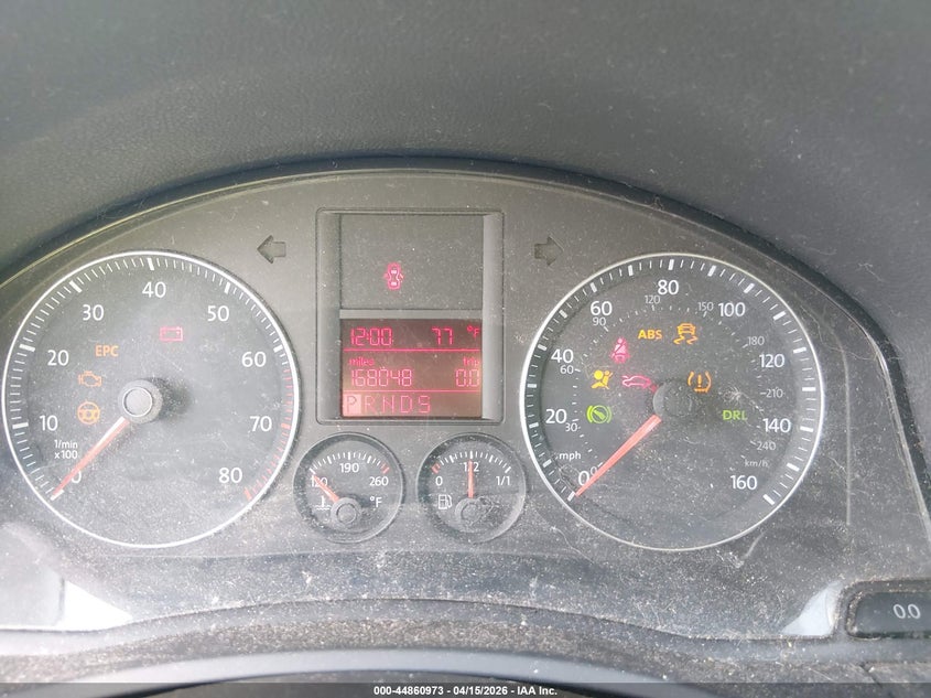 2009 Volkswagen Jetta Se VIN: 3VWRZ71K89M169535 Lot: 44860973