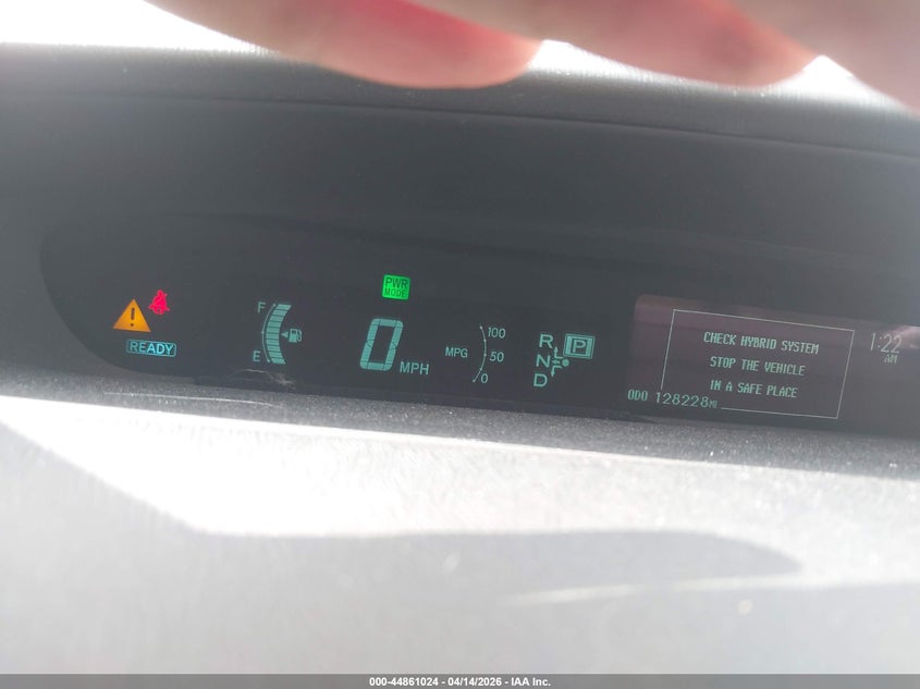 2013 Toyota Prius Four VIN: JTDKN3DU9D5673077 Lot: 44861024