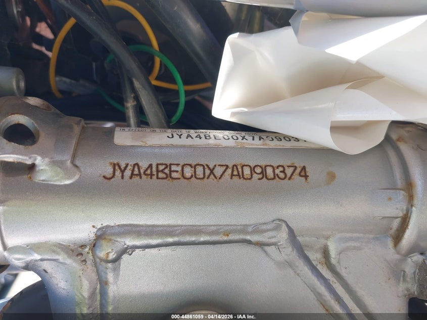 2007 Yamaha Xt225 VIN: JYA4BEC0X7A090374 Lot: 44861059