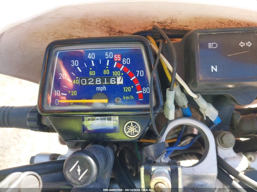 2007 Yamaha Xt225 VIN: JYA4BEC0X7A090374 Lot: 44861059