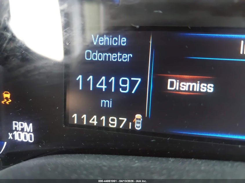 2014 Cadillac Srx Luxury Collection VIN: 3GYFNBE33ES647206 Lot: 44861061