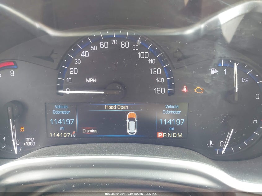 2014 Cadillac Srx Luxury Collection VIN: 3GYFNBE33ES647206 Lot: 44861061