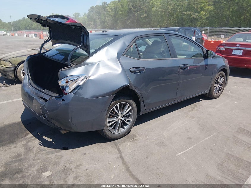 2018 Toyota Corolla 1.8 Le grey Lot 111044861075 Vin 5YFBURHE6JP835299