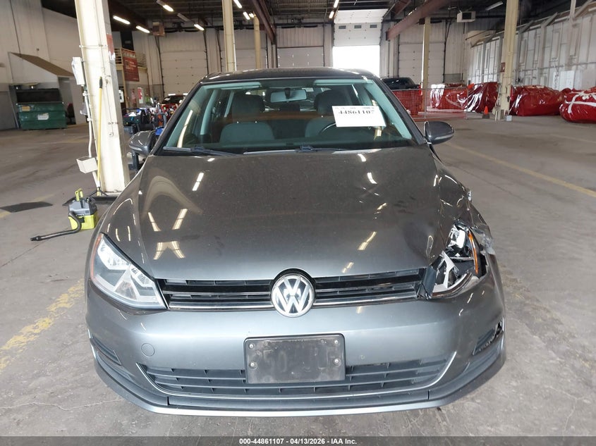2016 Volkswagen Golf Tsi S 4-Door VIN: 3VW217AU2GM042299 Lot: 44861107