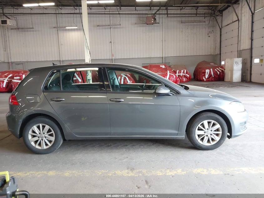2016 Volkswagen Golf Tsi S 4-Door VIN: 3VW217AU2GM042299 Lot: 44861107