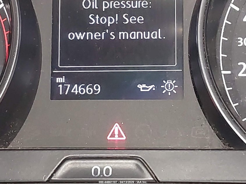 2016 Volkswagen Golf Tsi S 4-Door VIN: 3VW217AU2GM042299 Lot: 44861107