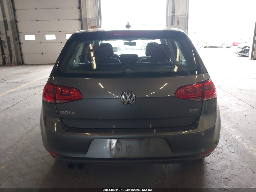 2016 Volkswagen Golf Tsi S 4-Door VIN: 3VW217AU2GM042299 Lot: 44861107