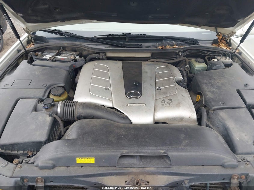 2003 Lexus Ls 430 VIN: JTHBN30F430096492 Lot: 44861120