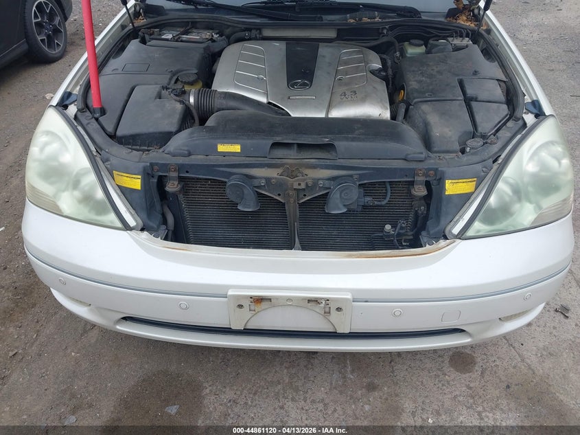 2003 Lexus Ls 430 VIN: JTHBN30F430096492 Lot: 44861120