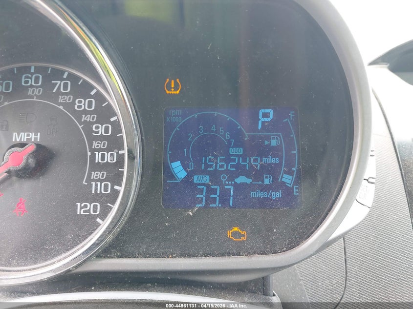 2015 Chevrolet Spark 2Lt Cvt VIN: KL8CF6S97FC707512 Lot: 44861131