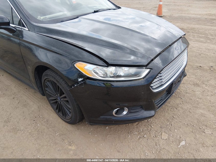 2016 Ford Fusion 2.0 Se Black Lot 111044861147 Vin 3FA6P0T93GR348214