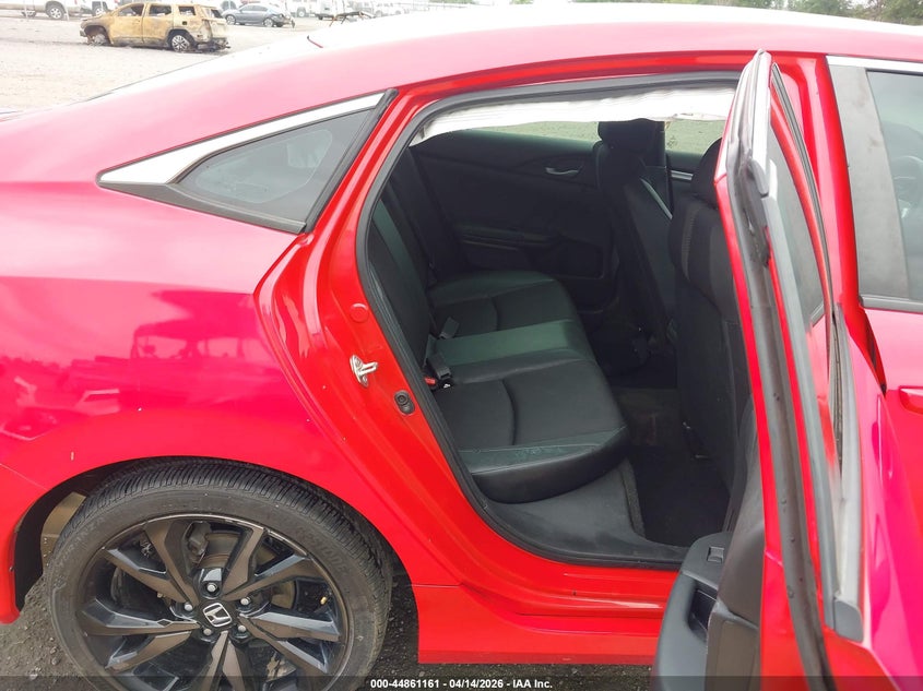 2020 Honda Civic 2.0 Sport red Lot 111044861161 Vin 2HGFC2F85LH569471