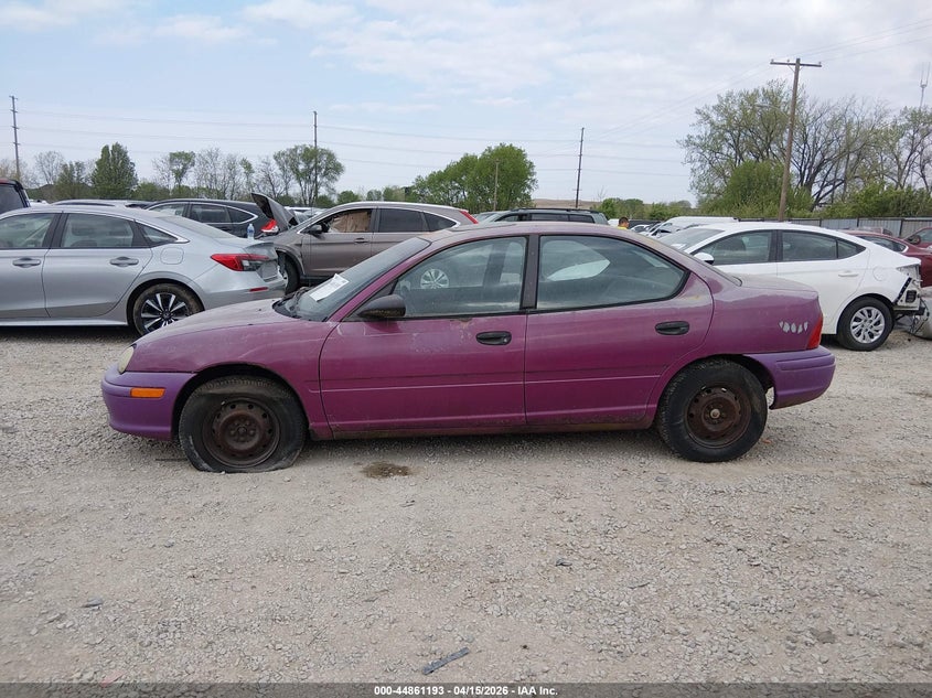 1997 Dodge Neon Base Competition VIN: 1B3ES27C6VD255684 Lot: 44861193