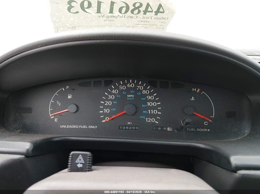 1997 Dodge Neon Base Competition VIN: 1B3ES27C6VD255684 Lot: 44861193