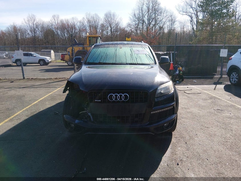 2013 Audi Q7 3.0 3.0T S Line Prestige black Lot 111044861206 Vin WA1DGAFE9DD008158
