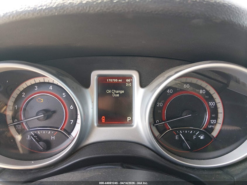 2017 Dodge Journey Sxt VIN: 3C4PDCBB3HT606250 Lot: 44861245