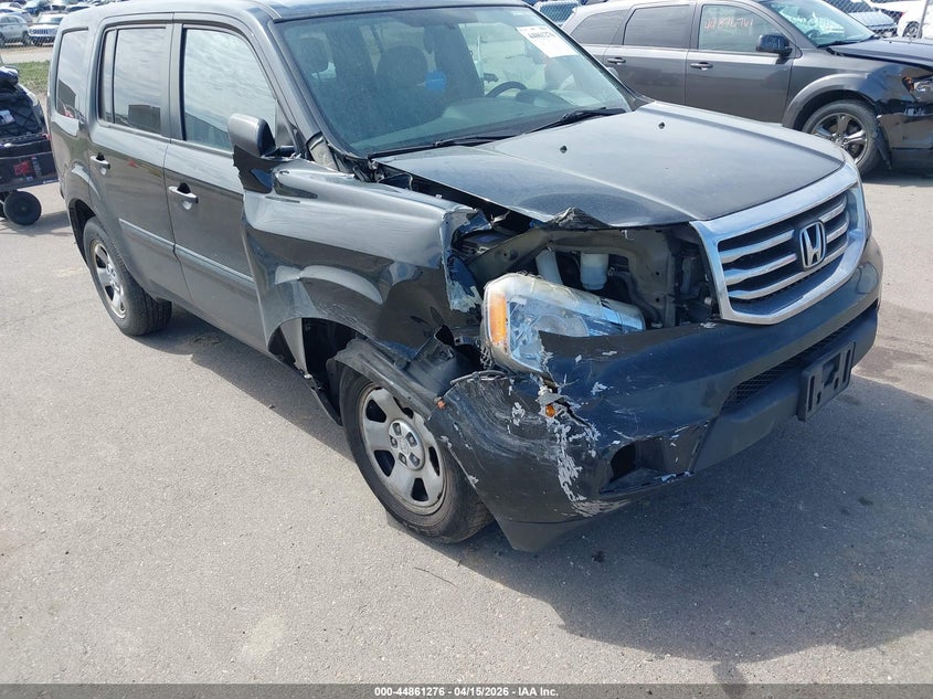 2013 Honda Pilot Lx VIN: 5FNYF4H29DB051275 Lot: 44861276