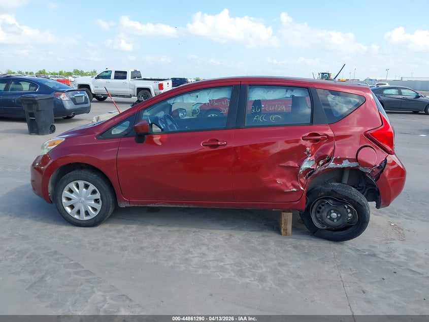 2016 Nissan Versa 1.6 Note S (Sr)/S Plus/Sl/Sr/Sv red Lot 111044861290 Vin 3N1CE2CP6GL402494